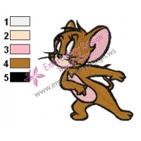 Tom and Jerry Embroidery Design 12
